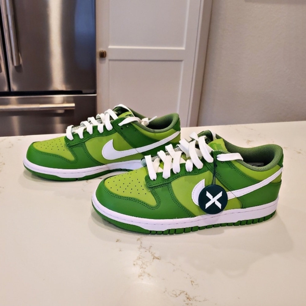 🆕️ Brand New Nike Dunk Low "Chlorophyll" Green Shoes